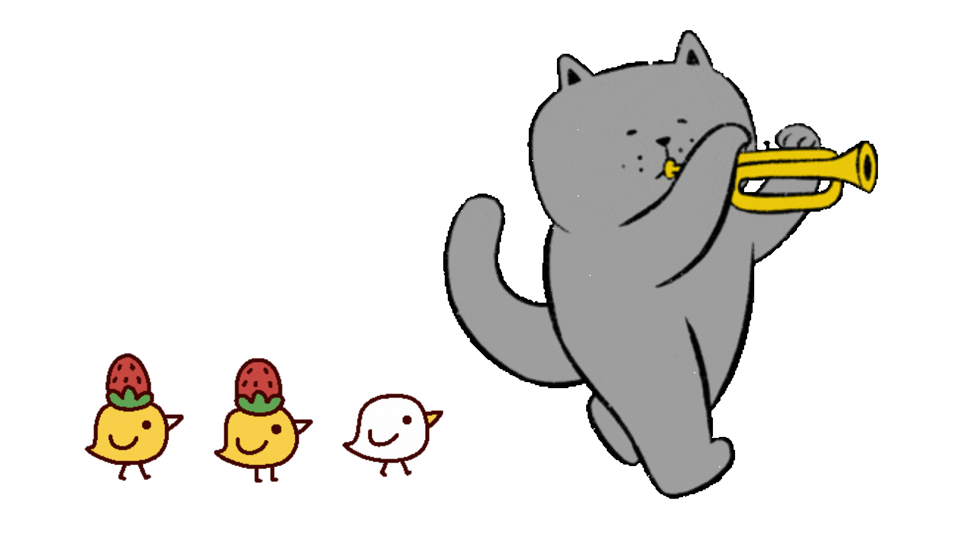 running cat